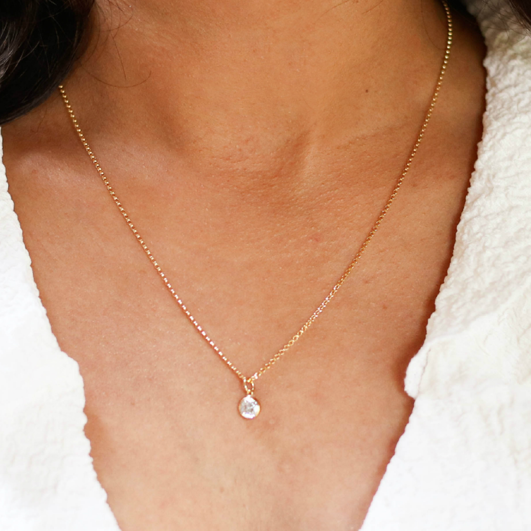 Golden Sparkle Necklace
