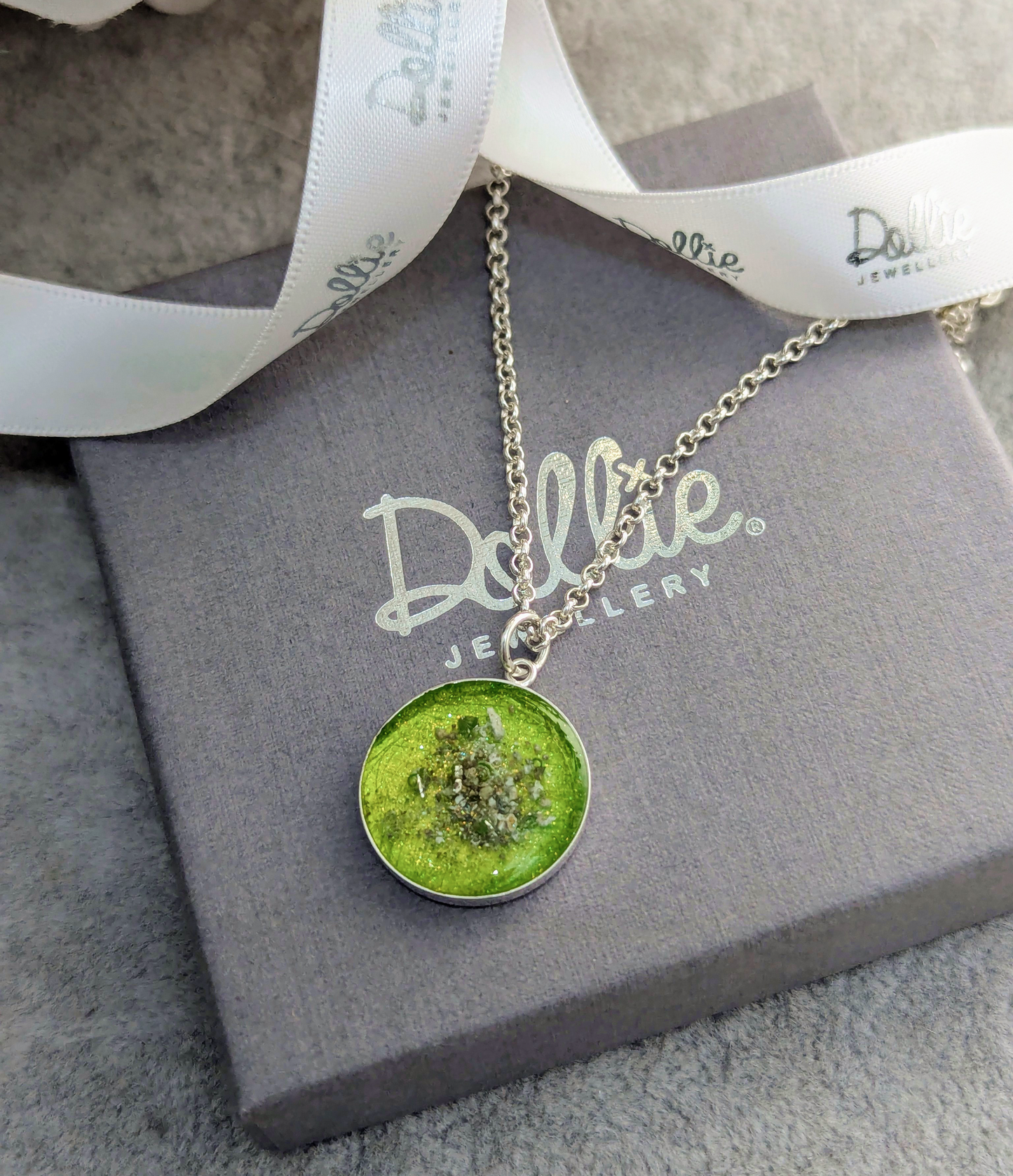 Large Ashes Pendant Necklace