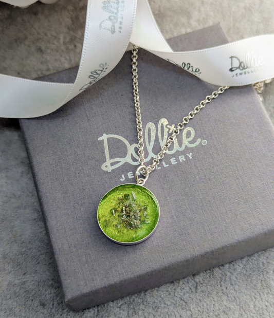Large Ashes Pendant Necklace
