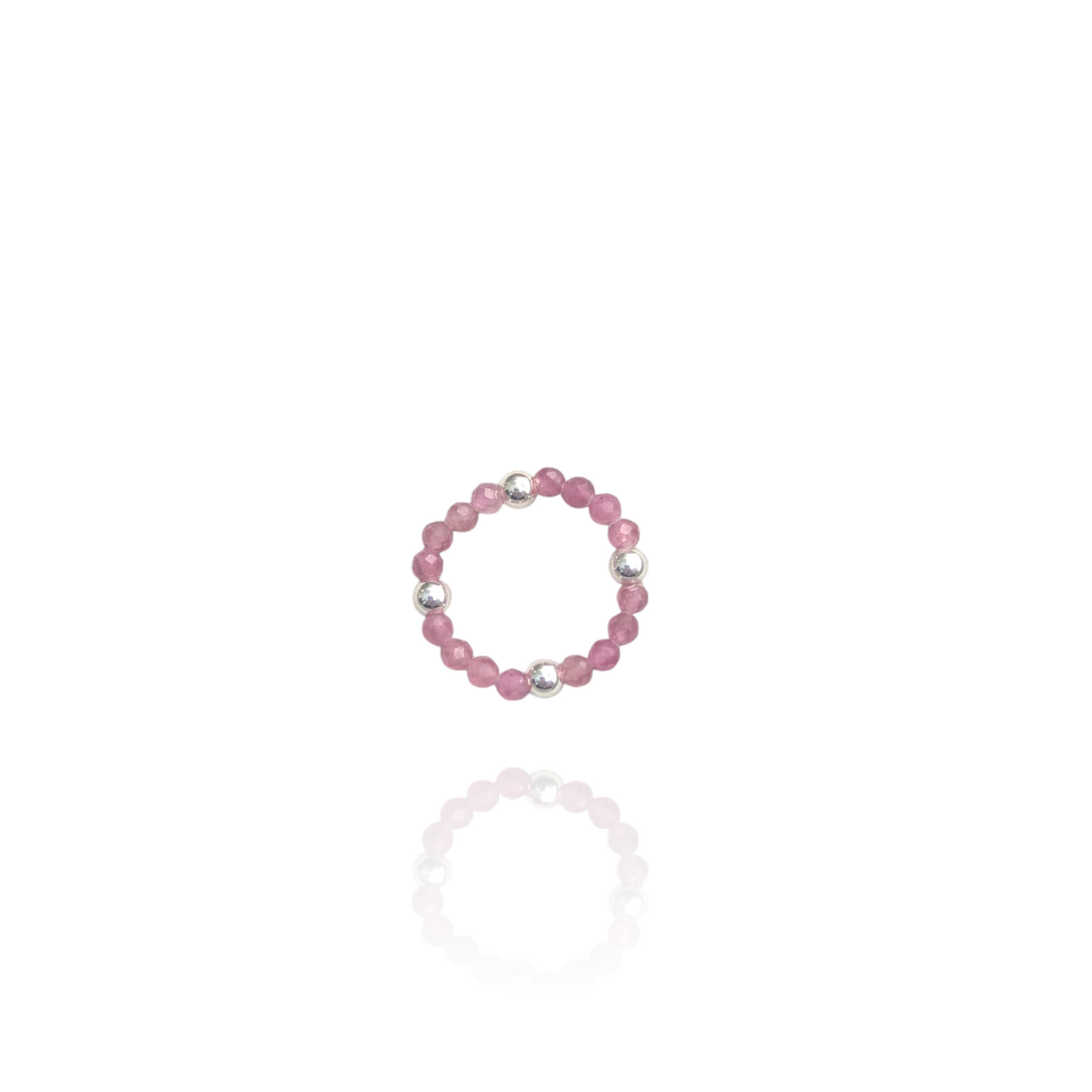 Silver Tourmaline Ring