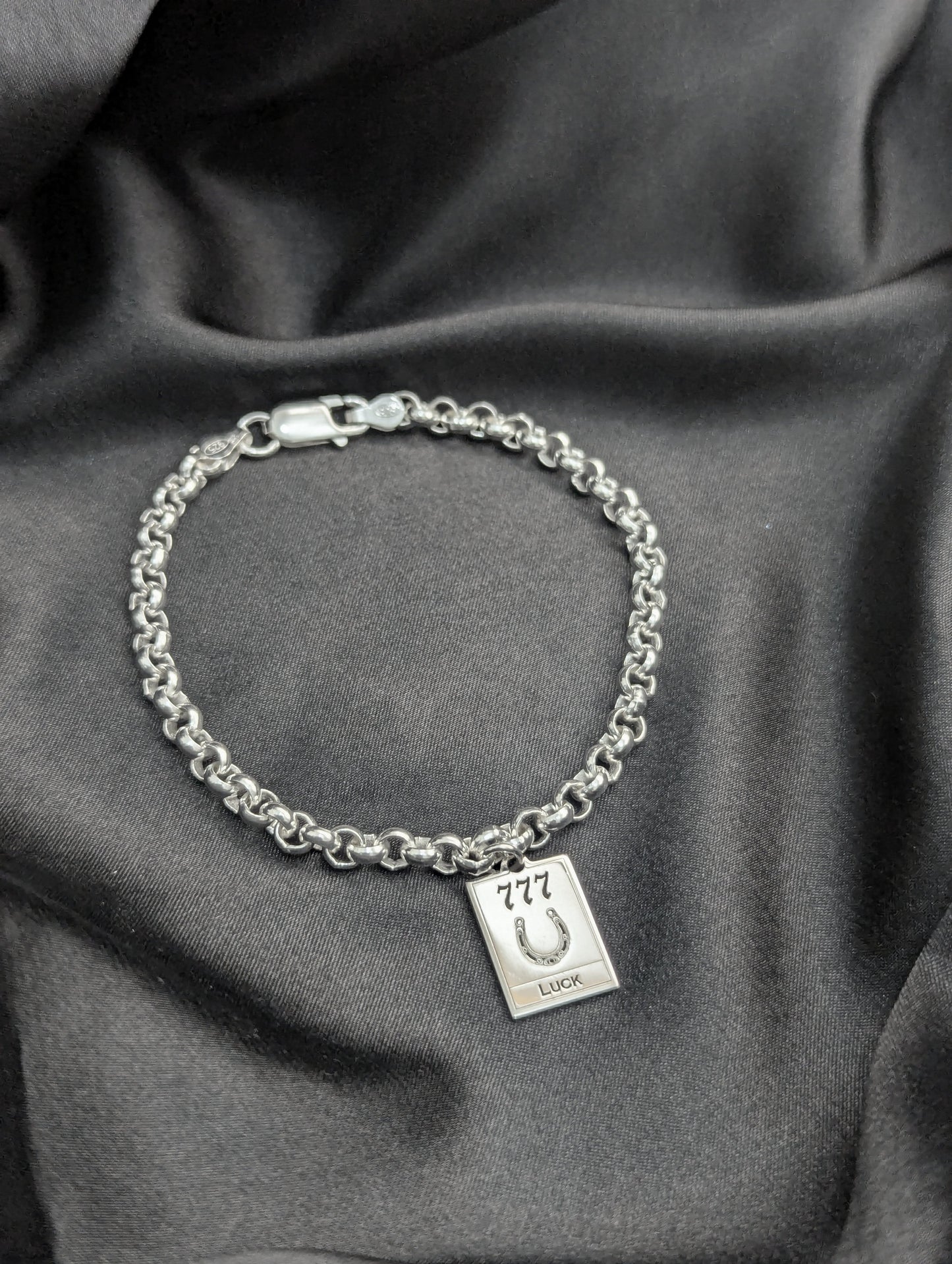 777 'Lucky' Angel Number Men's Bracelet