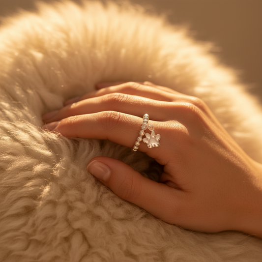 Paw Print Ring