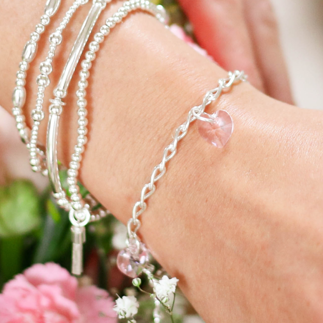 Summer Sunset Silver Bracelet