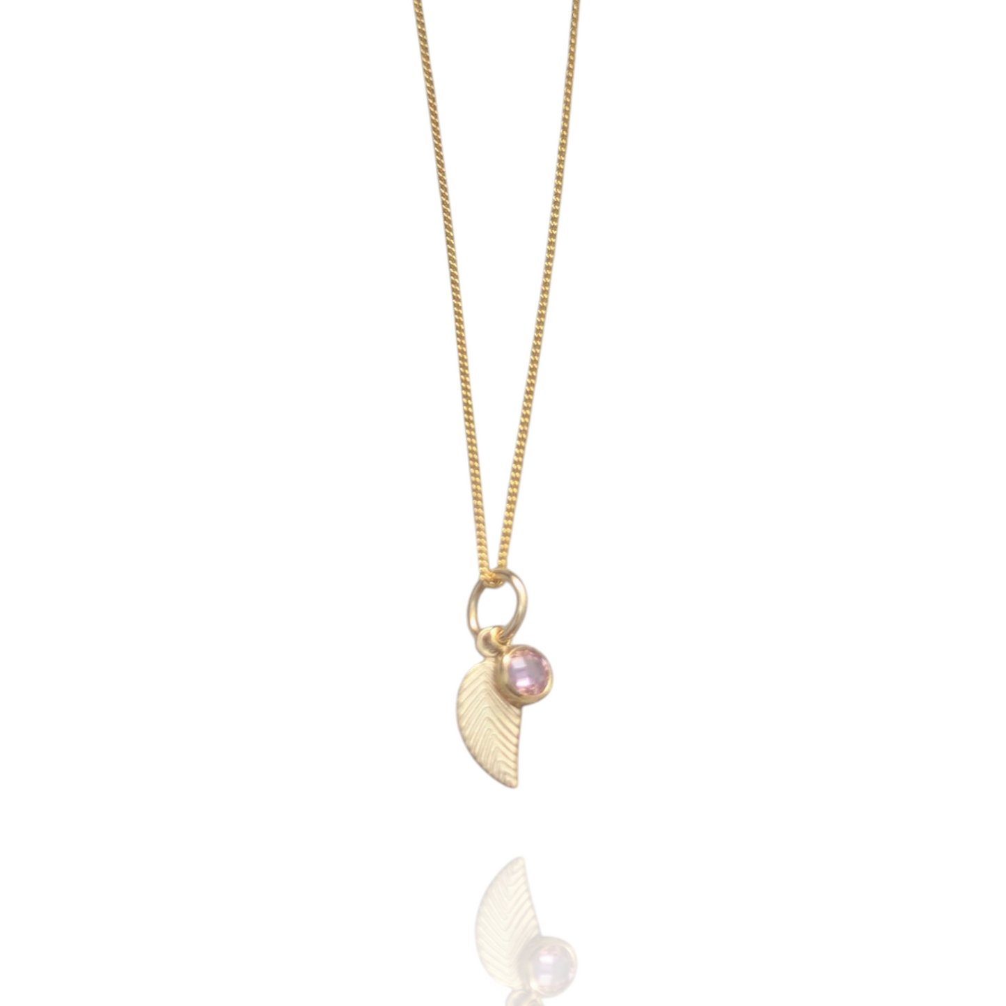 Sunset and Roses Necklace