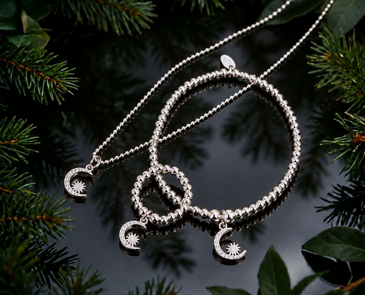 Starry Moon Necklace
