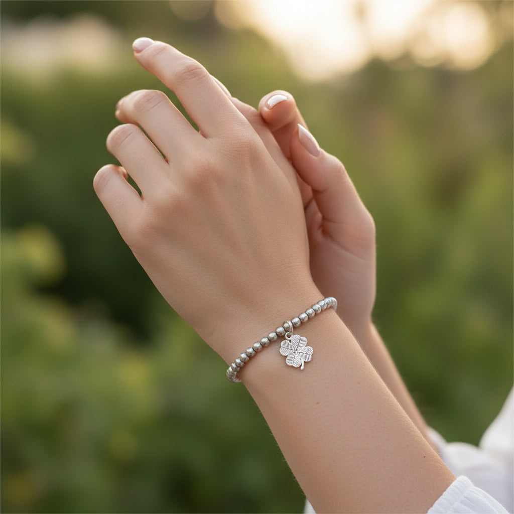 Bracelet Trèfle Chanceux - (IN0015)