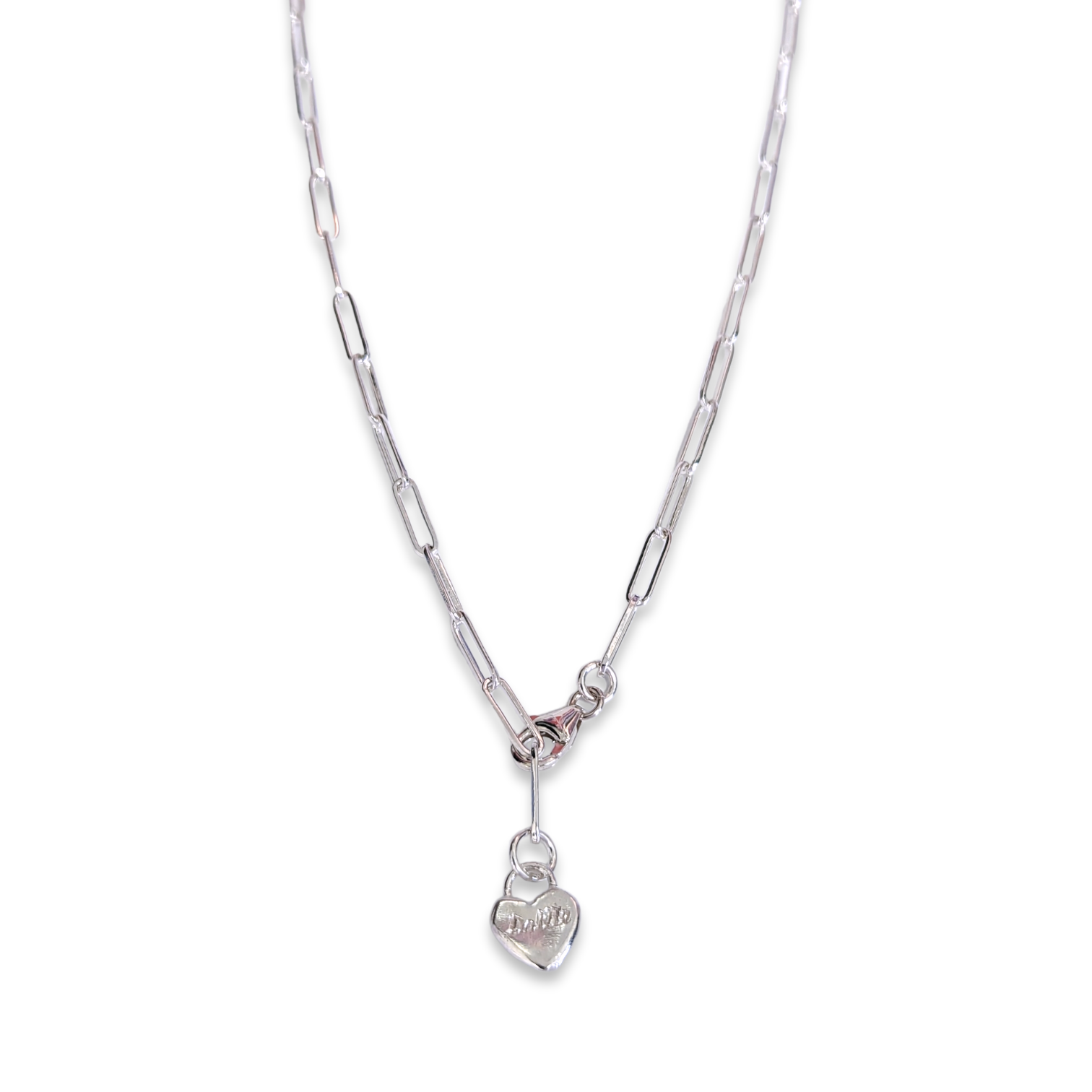 Abigail Heart Link Necklace