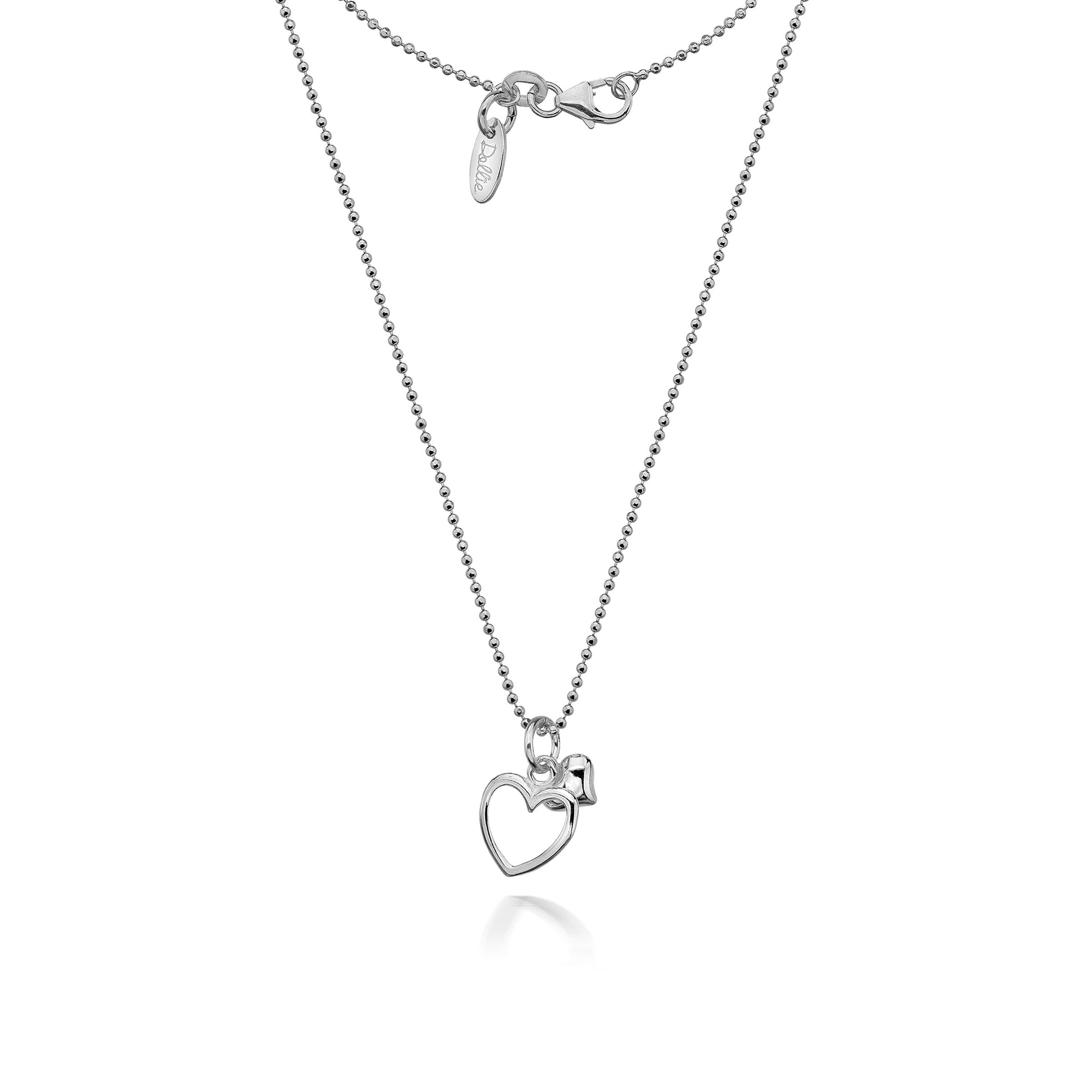 Alicia Double Heart Necklace