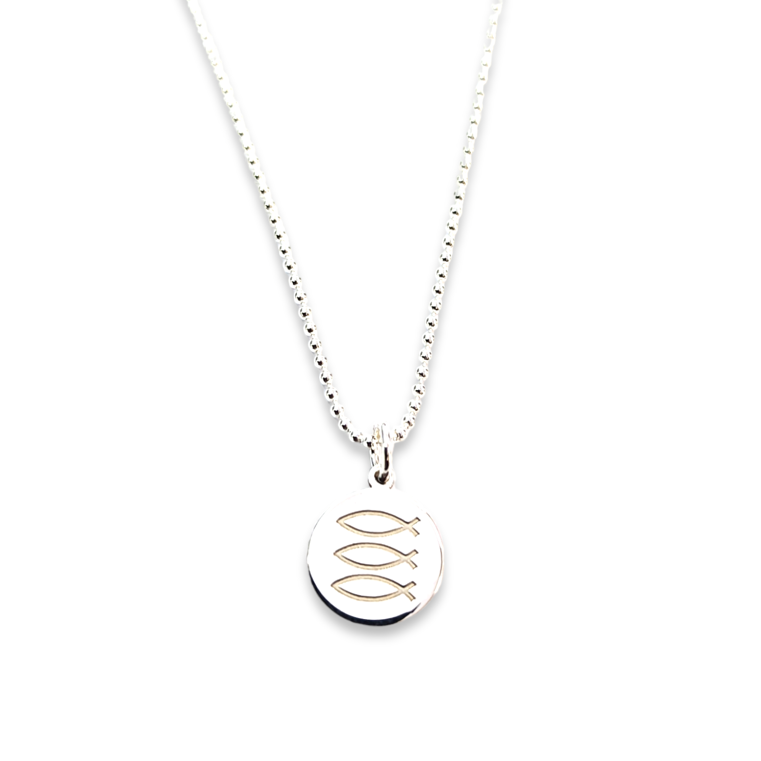 Grimsby Three Fishes Necklace