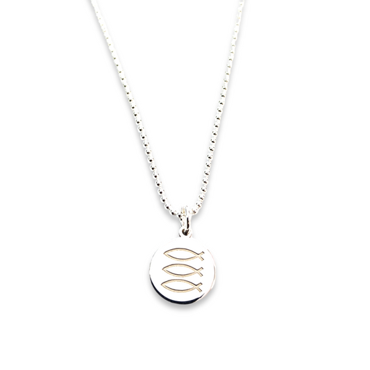 Grimsby Three Fishes Necklace