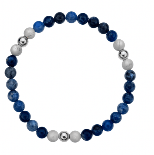 Mens Blue Inspire Me Bracelet
