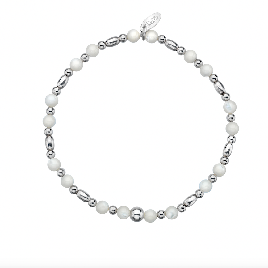 Mother of Pearl Stacking Bracelet