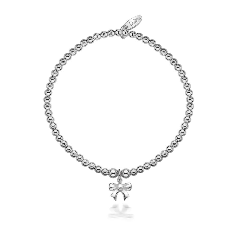 Taylor Silver Bow Bracelet