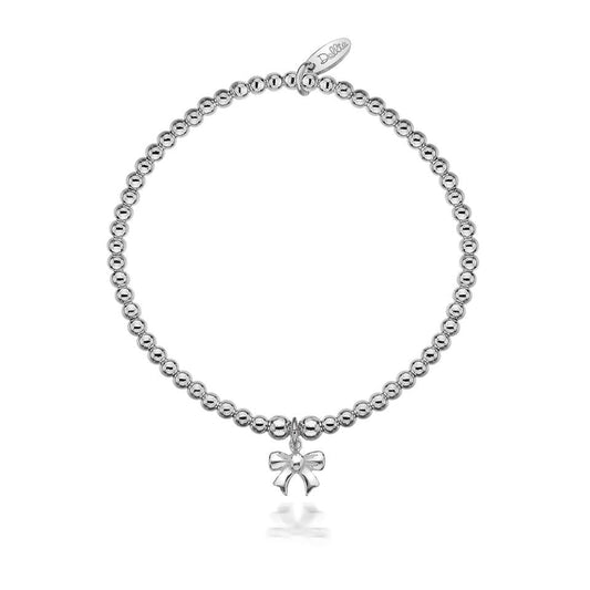 Taylor Silver Bow Bracelet