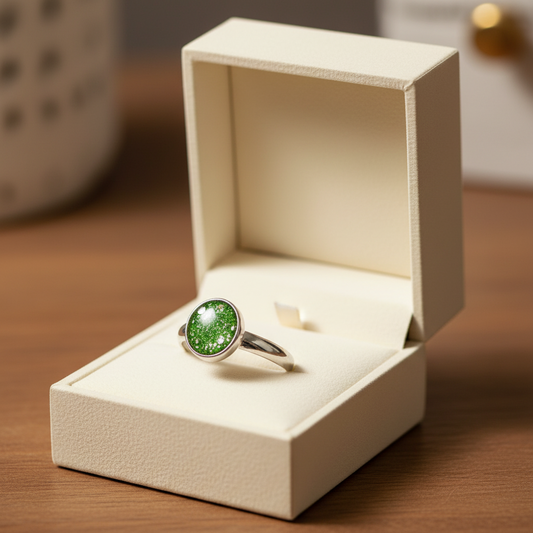 Oval Ashes Ring