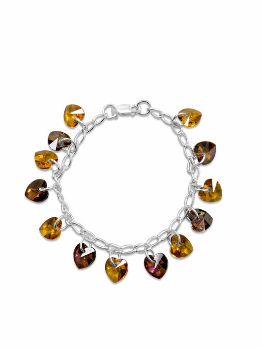 Autumn Leaves Maxi Crystal Bracelet