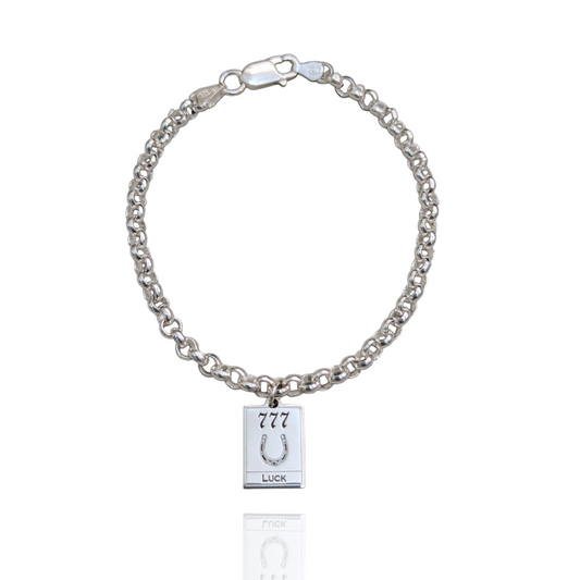 777 'Lucky' Angel Number Men's Bracelet