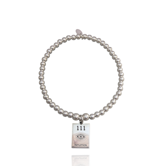 111 'Intuition' Angel Number Bracelet