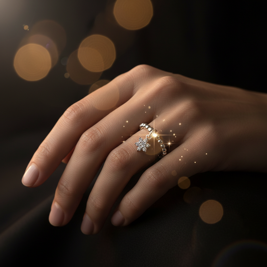 Flower Sparkle Ring