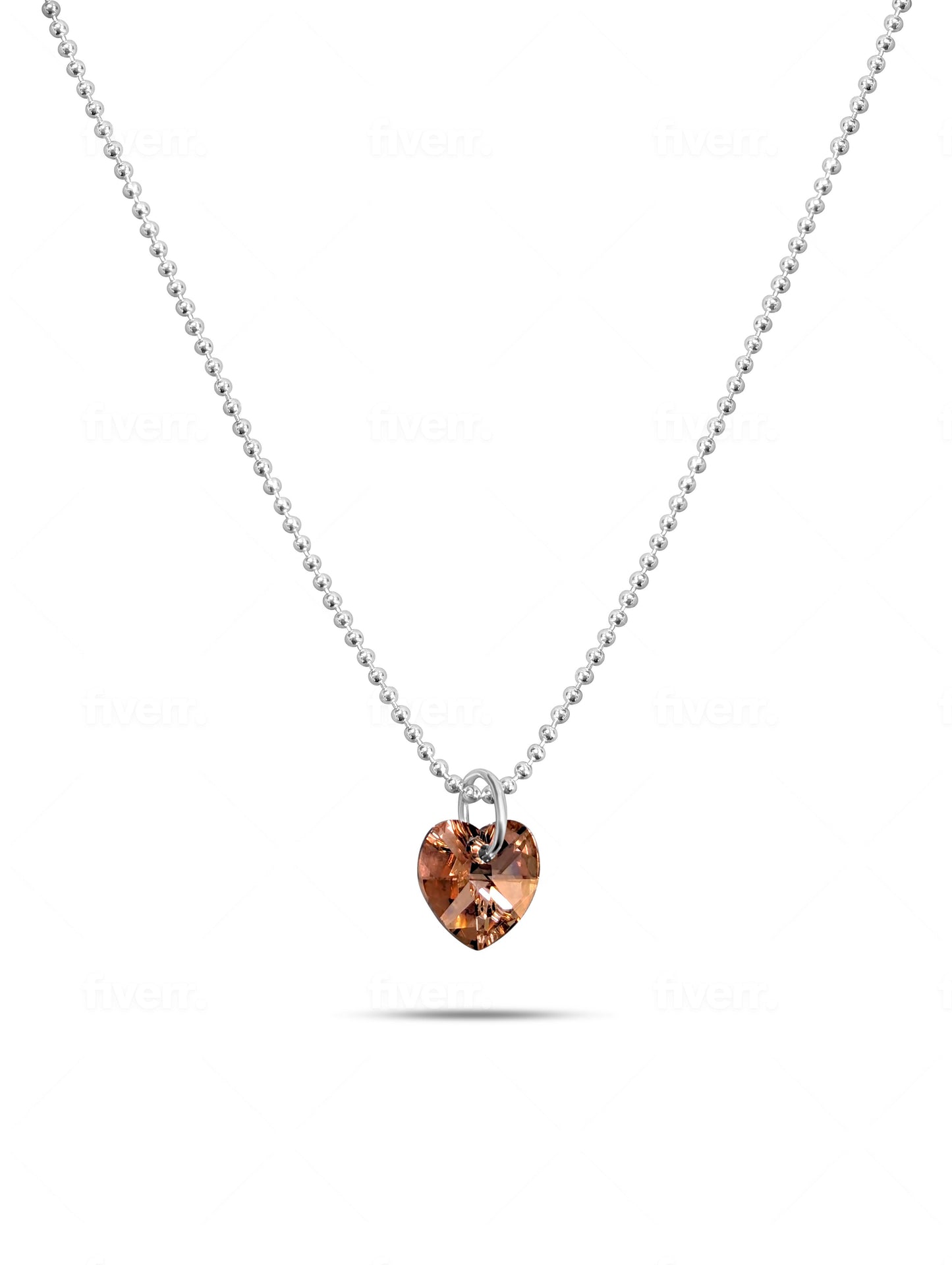 Autumn Glow Crystal Necklace