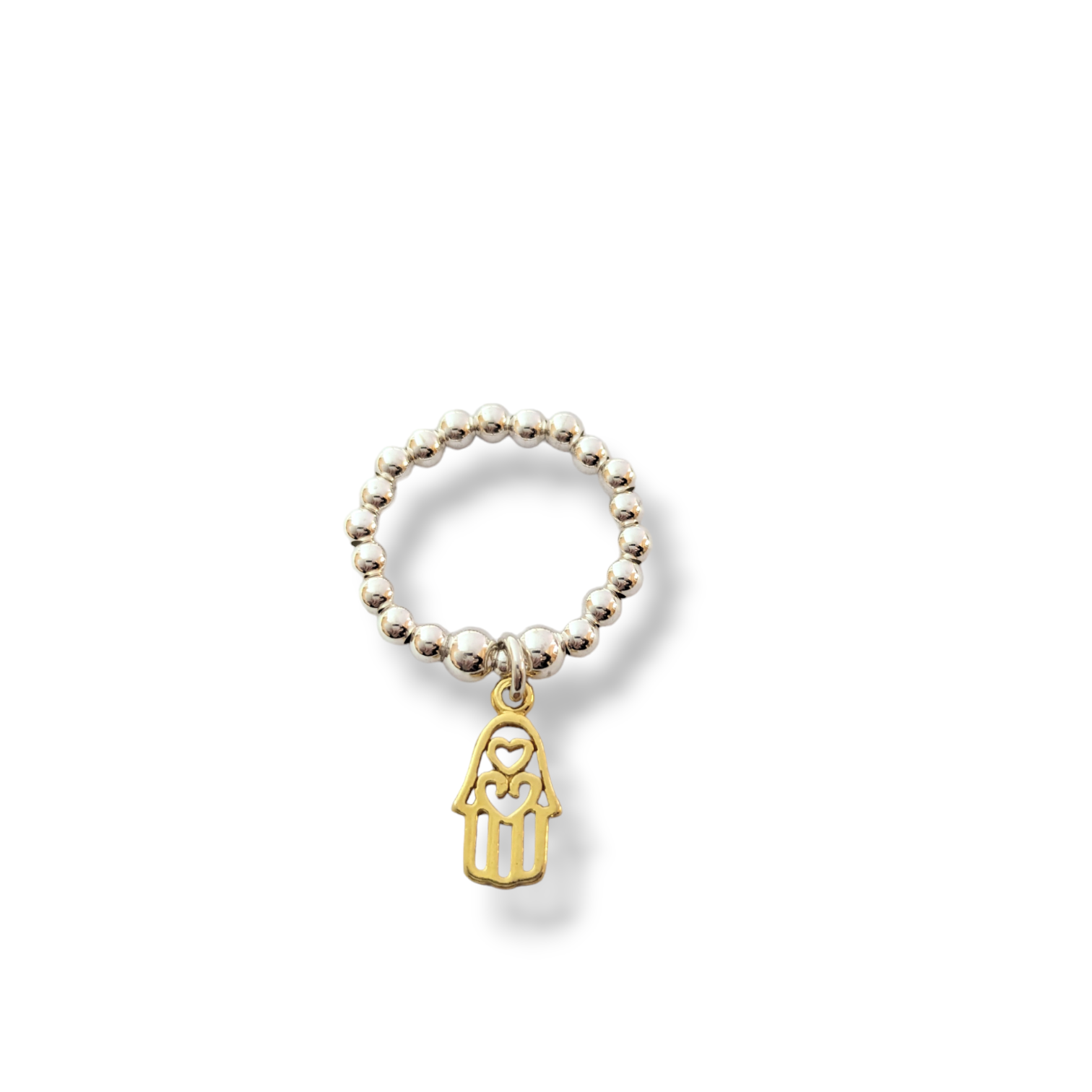 Gold Hamsa Ring