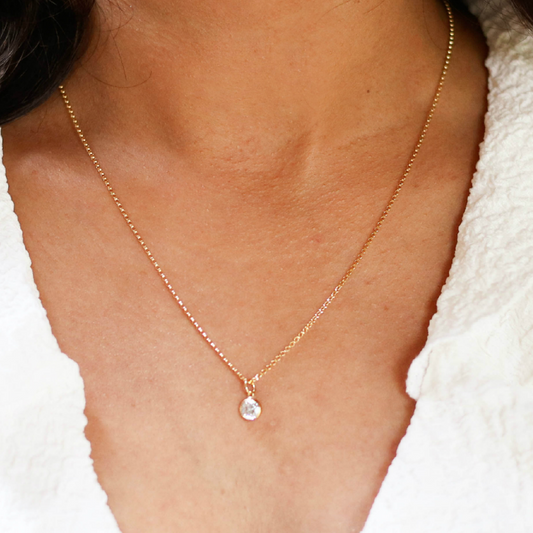 Golden Sparkle Necklace