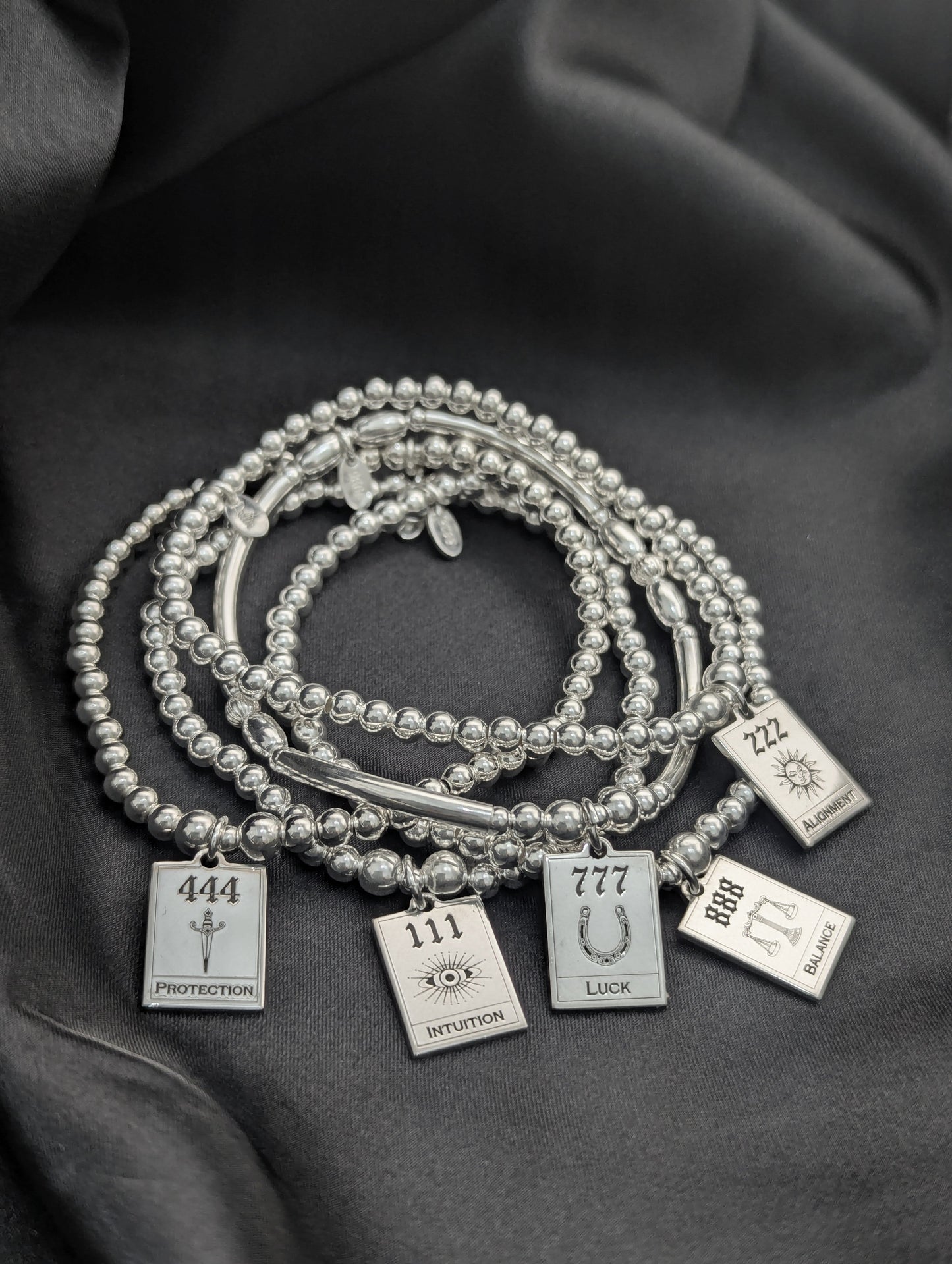 888 'Balance' Angel Number Bracelet