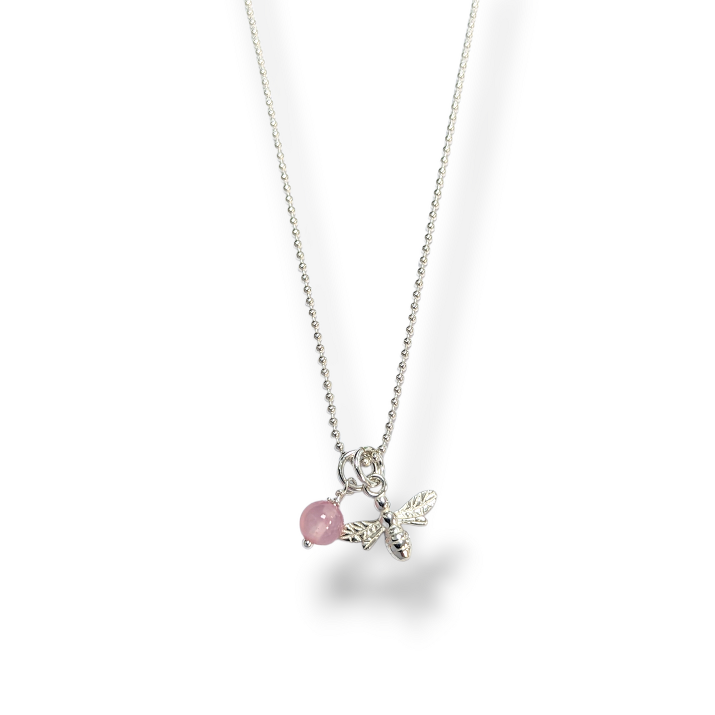 Sweet As Strawberry Bee Necklace