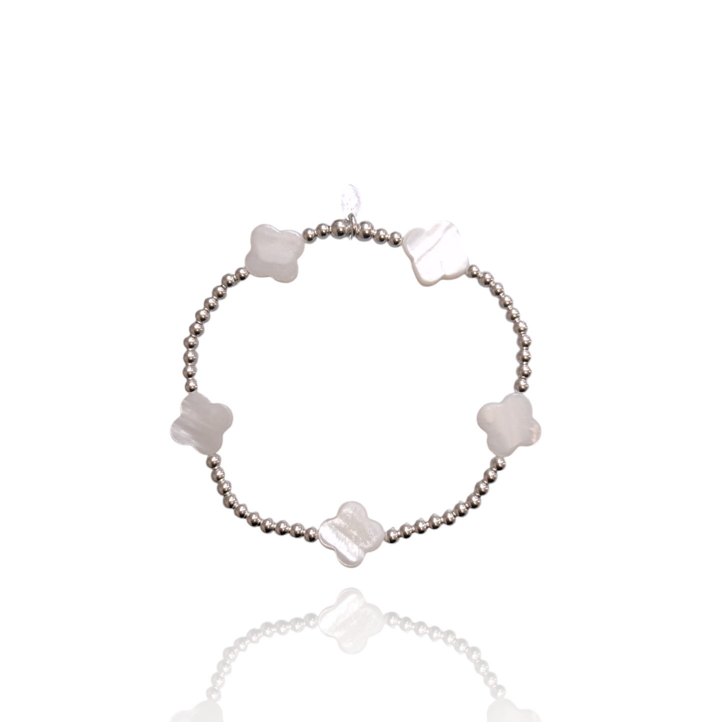 Mother of Pearl Clover Bracelet