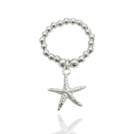 Bague étoile de mer 