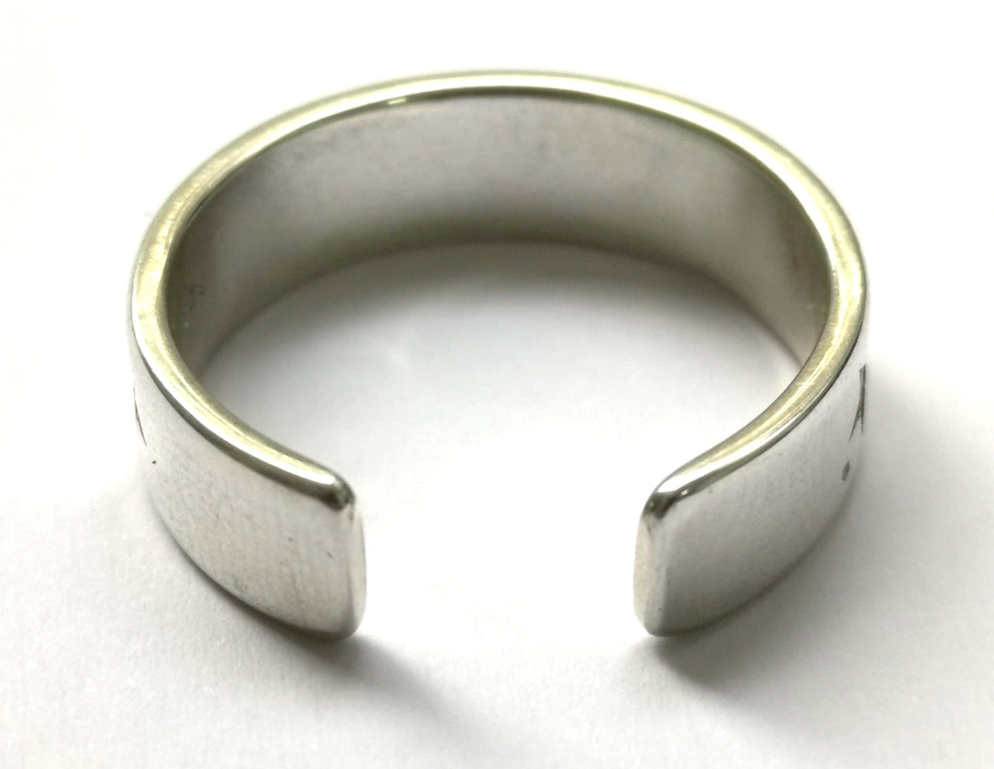 Silver Engravable Ring