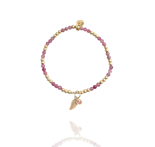 Sunset and Roses Bracelet