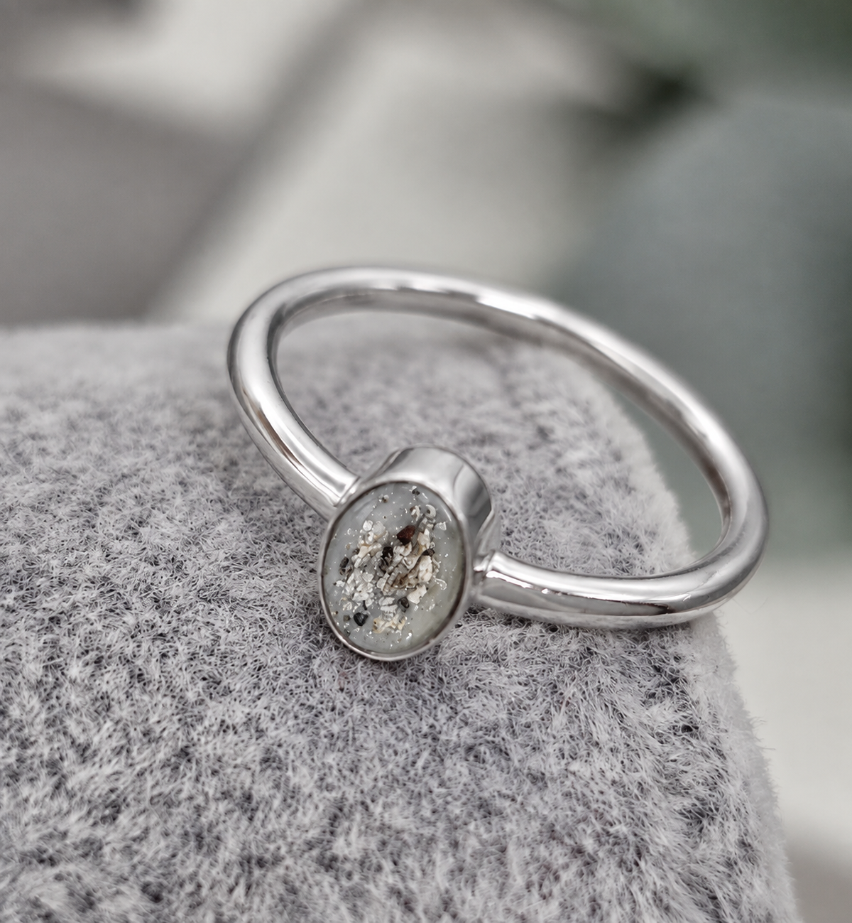 Bague ronde Cendres
