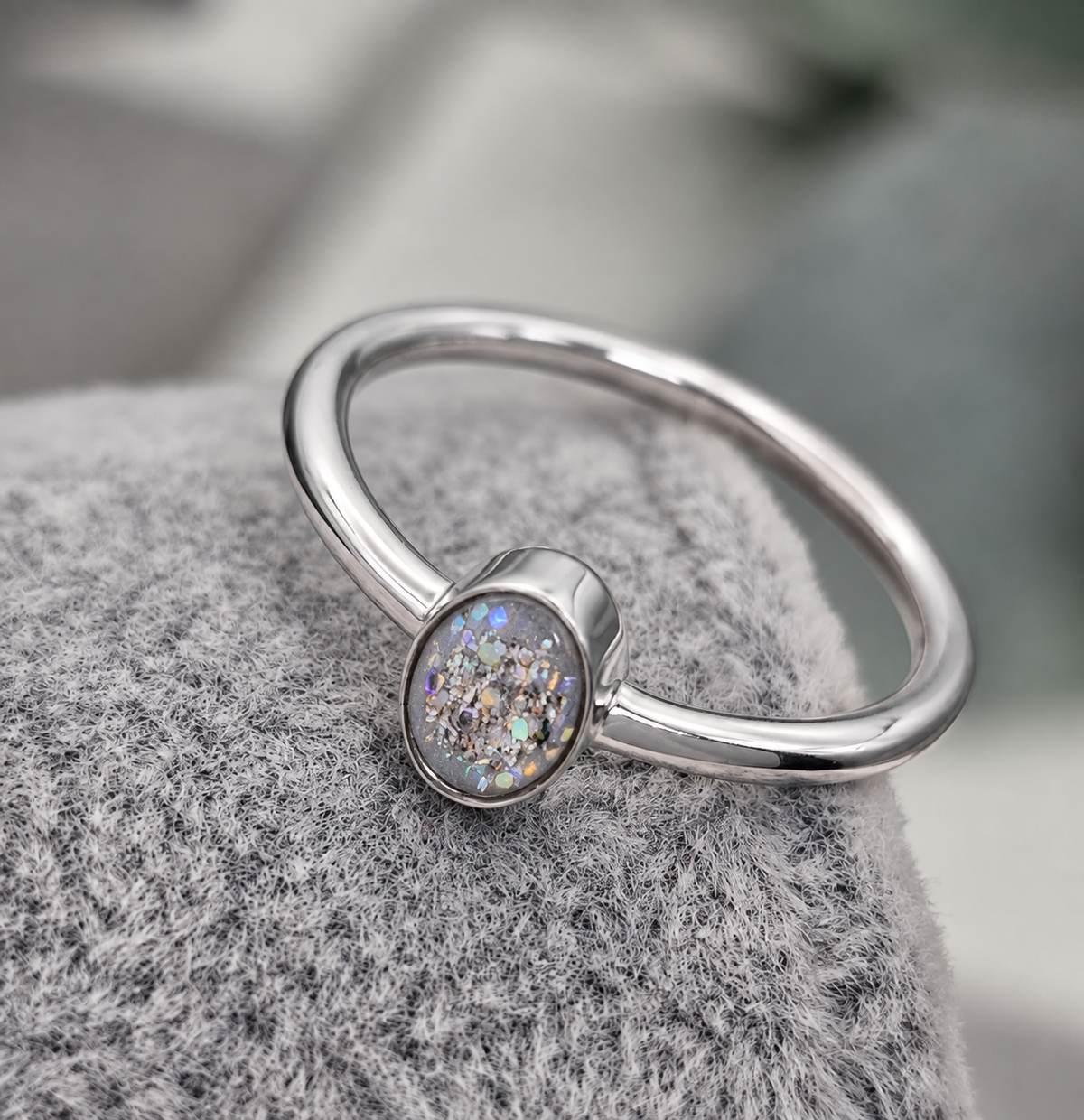 Bague ronde Cendres