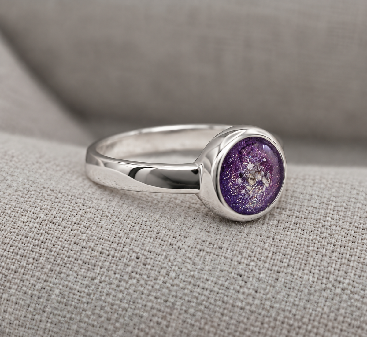 Bague ronde Cendres