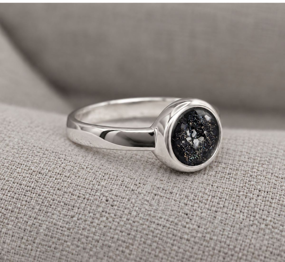 Bague ronde Cendres