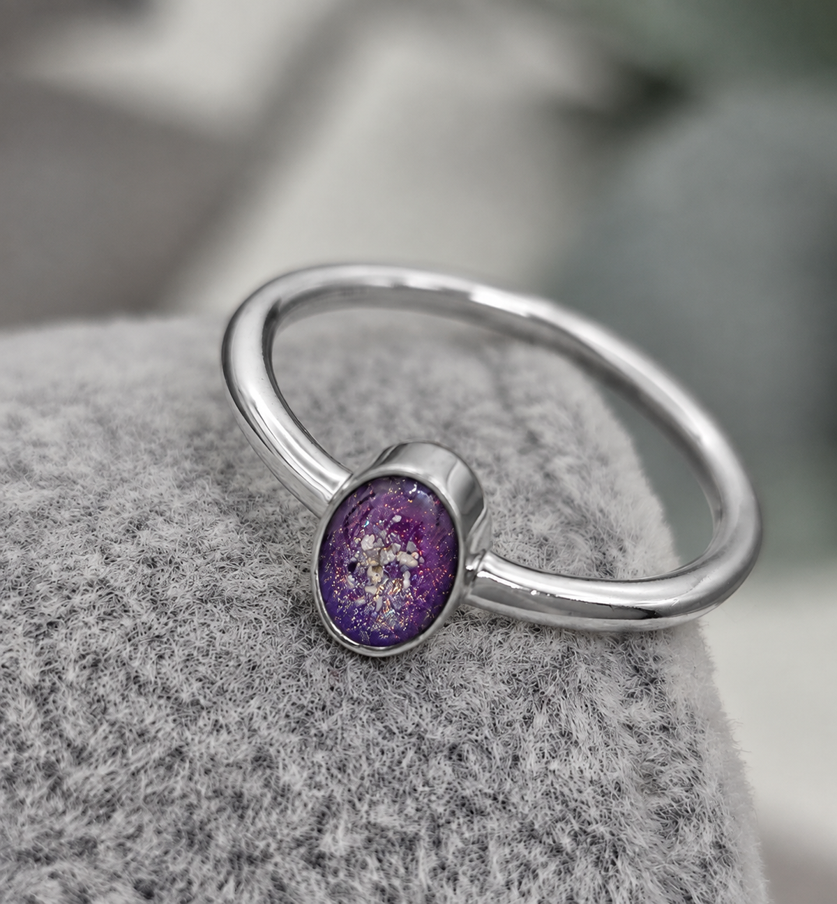 Bague ronde Cendres