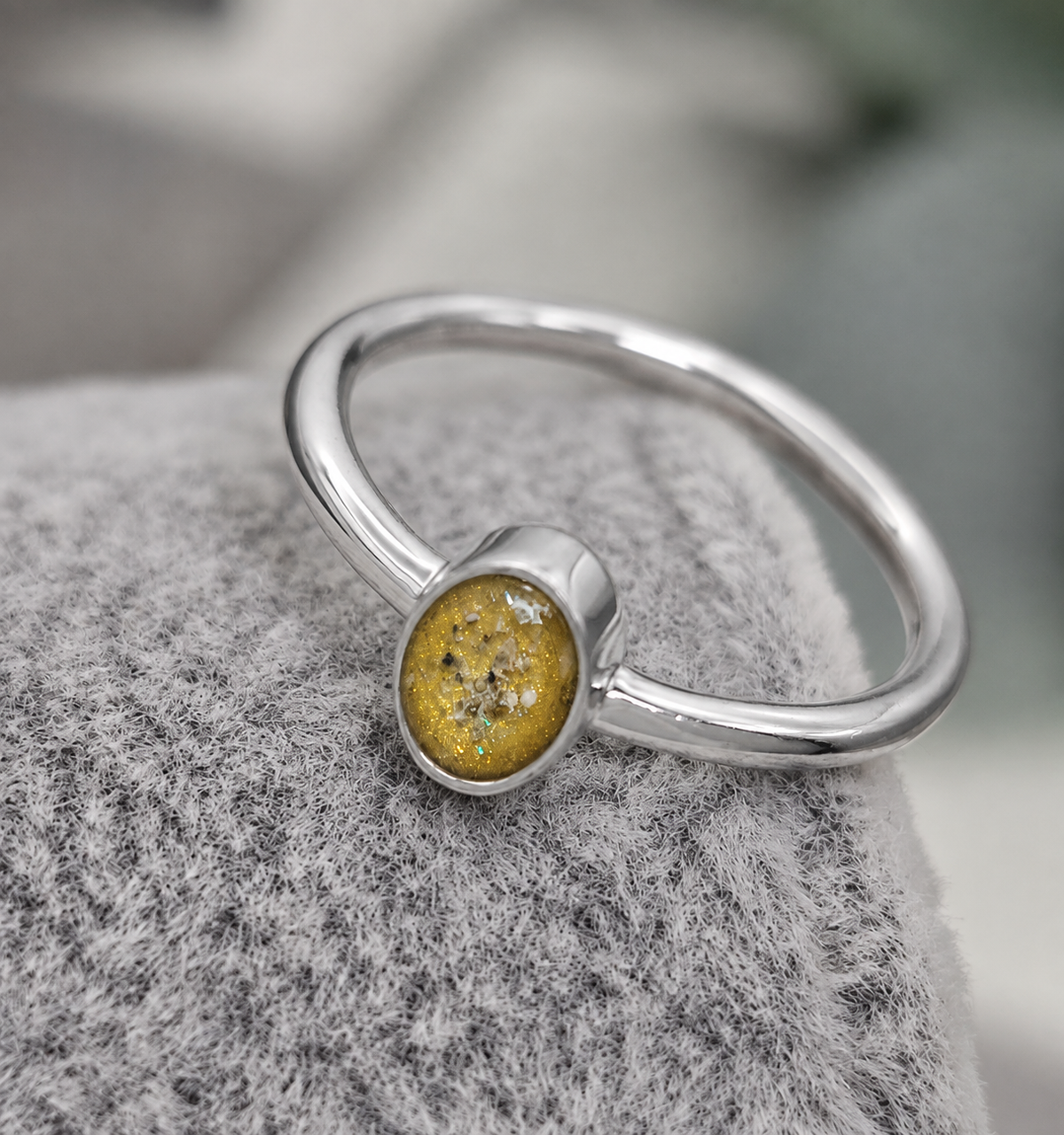 Bague ronde Cendres