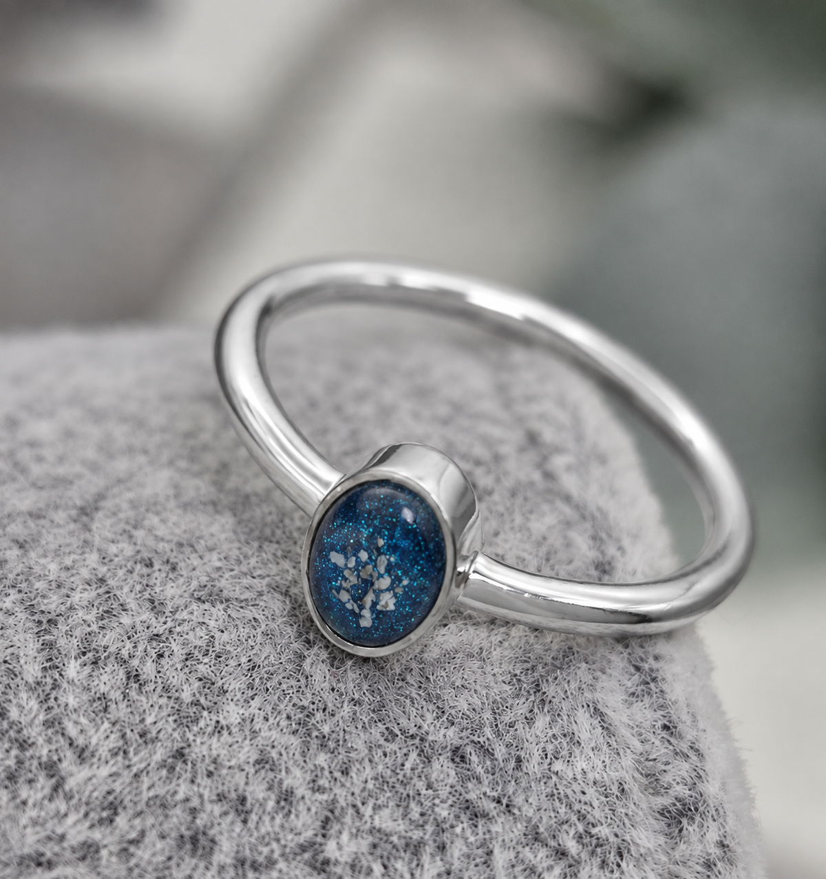 Bague ronde Cendres