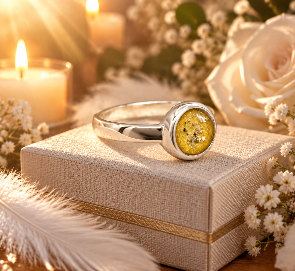 Bague ronde Cendres