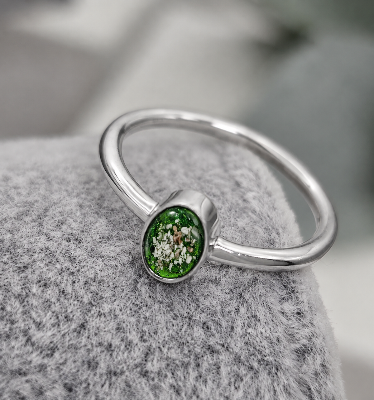 Bague ronde Cendres
