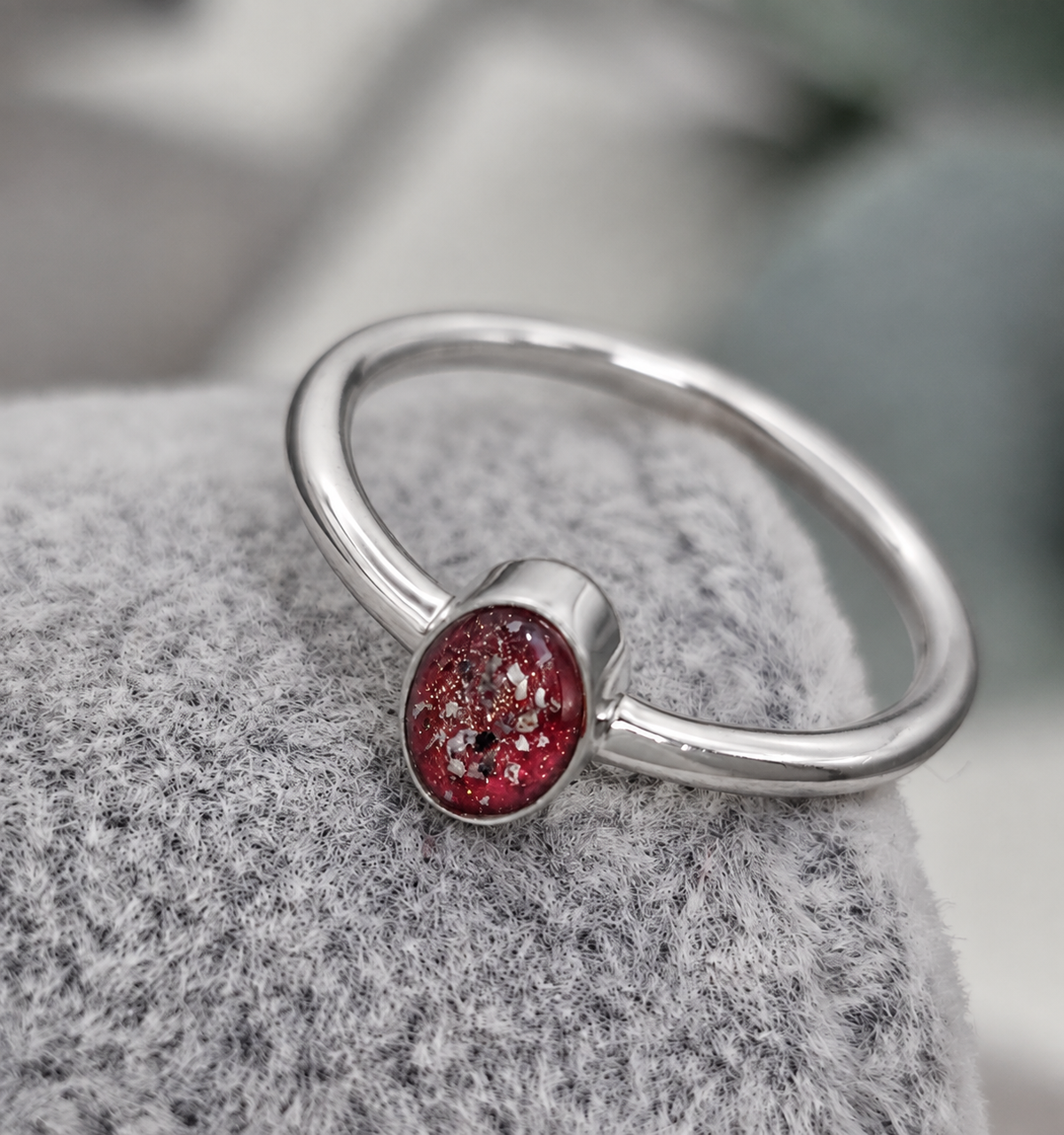 Bague ronde Cendres
