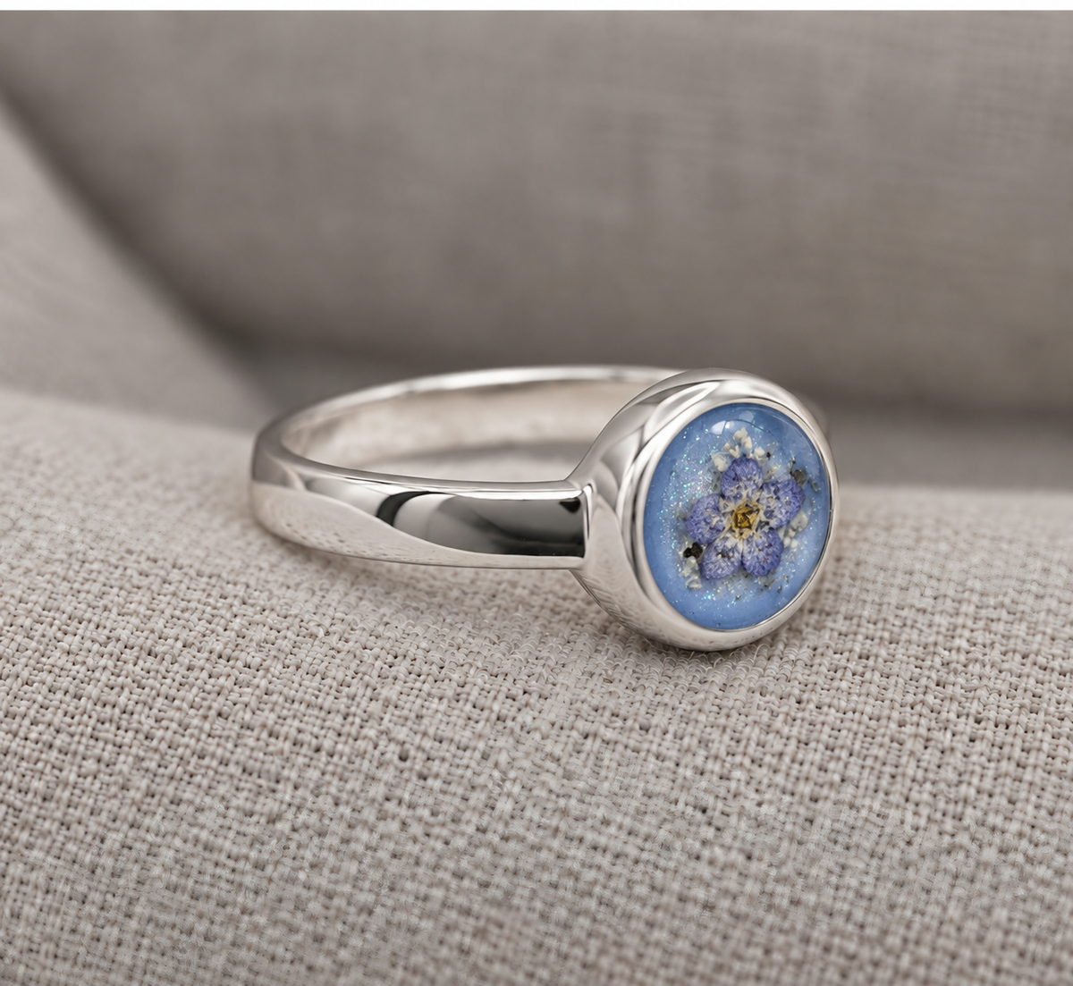 Bague ronde Cendres