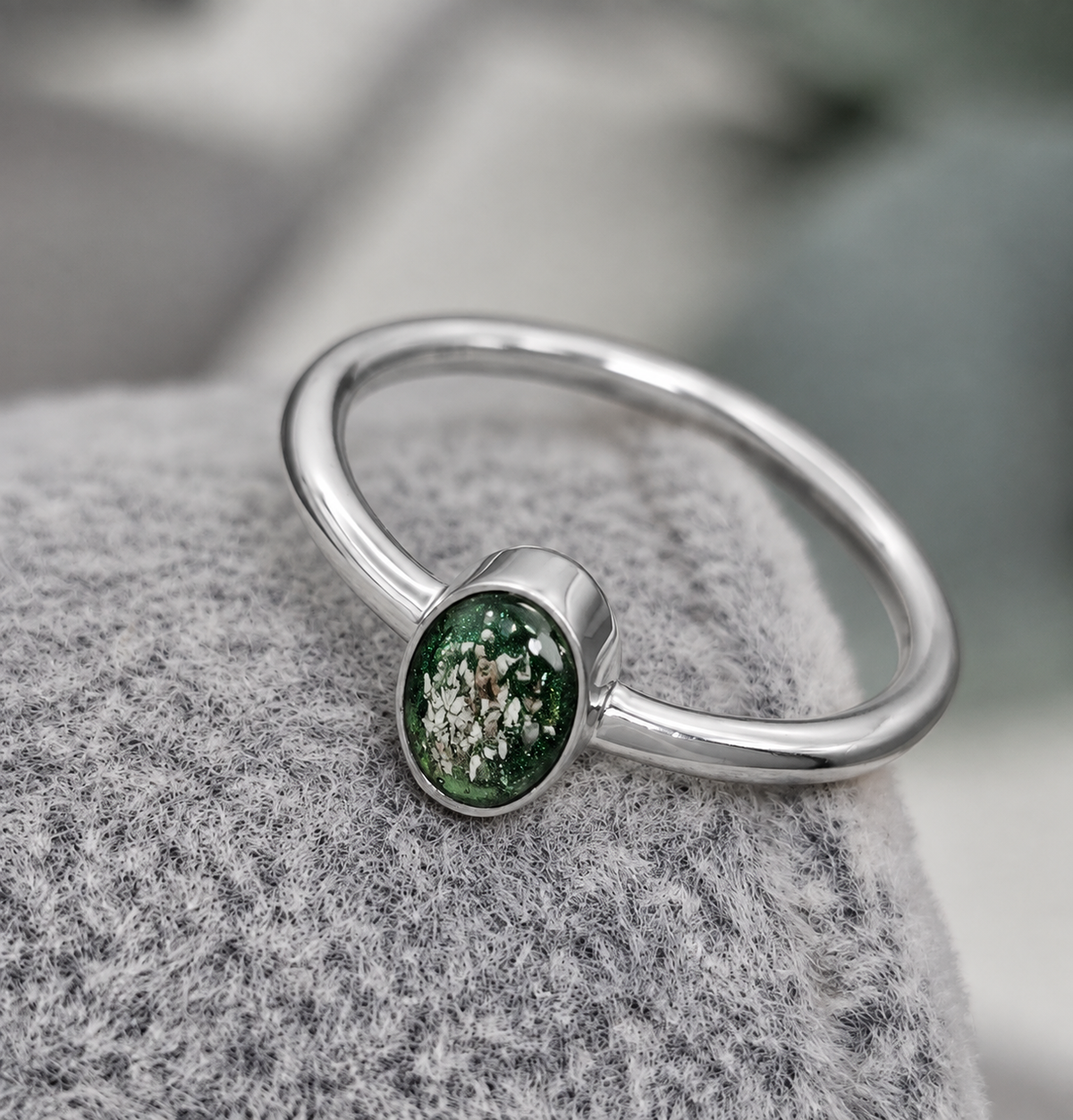 Bague ronde Cendres