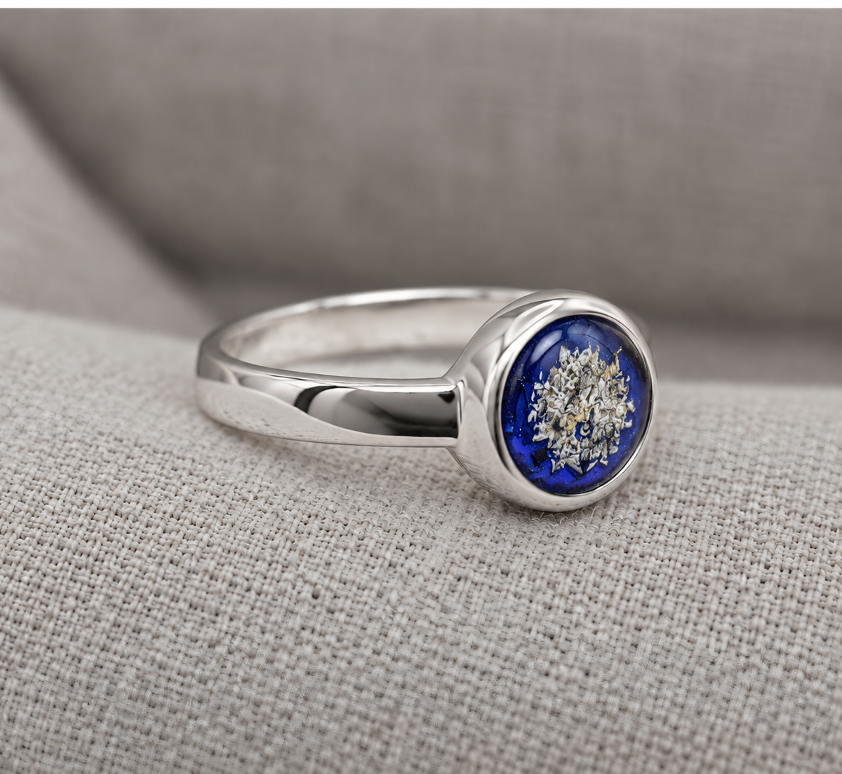 Bague ronde Cendres