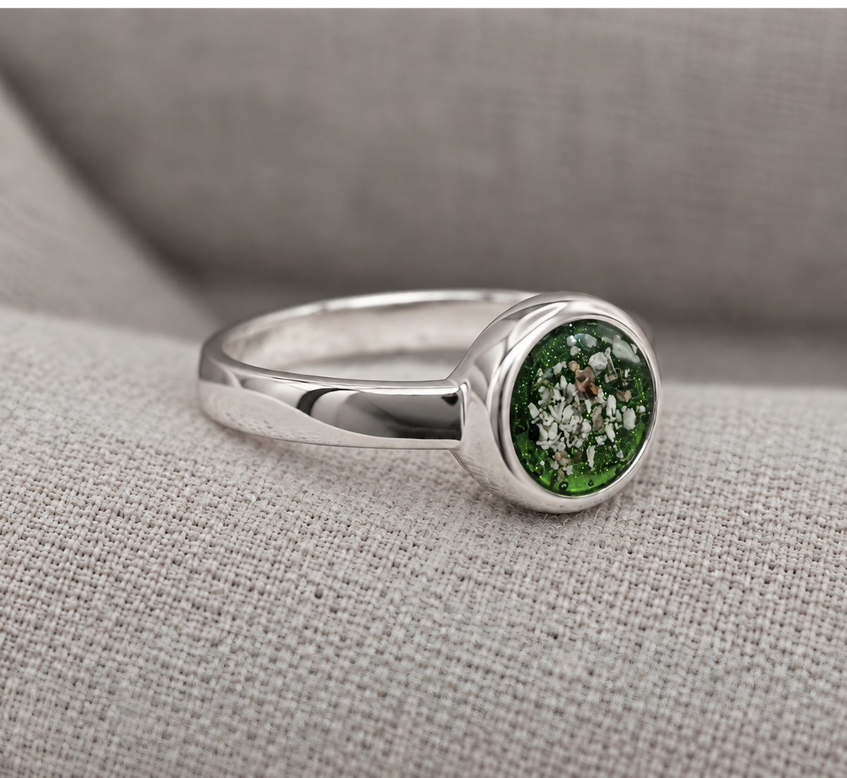 Bague ronde Cendres