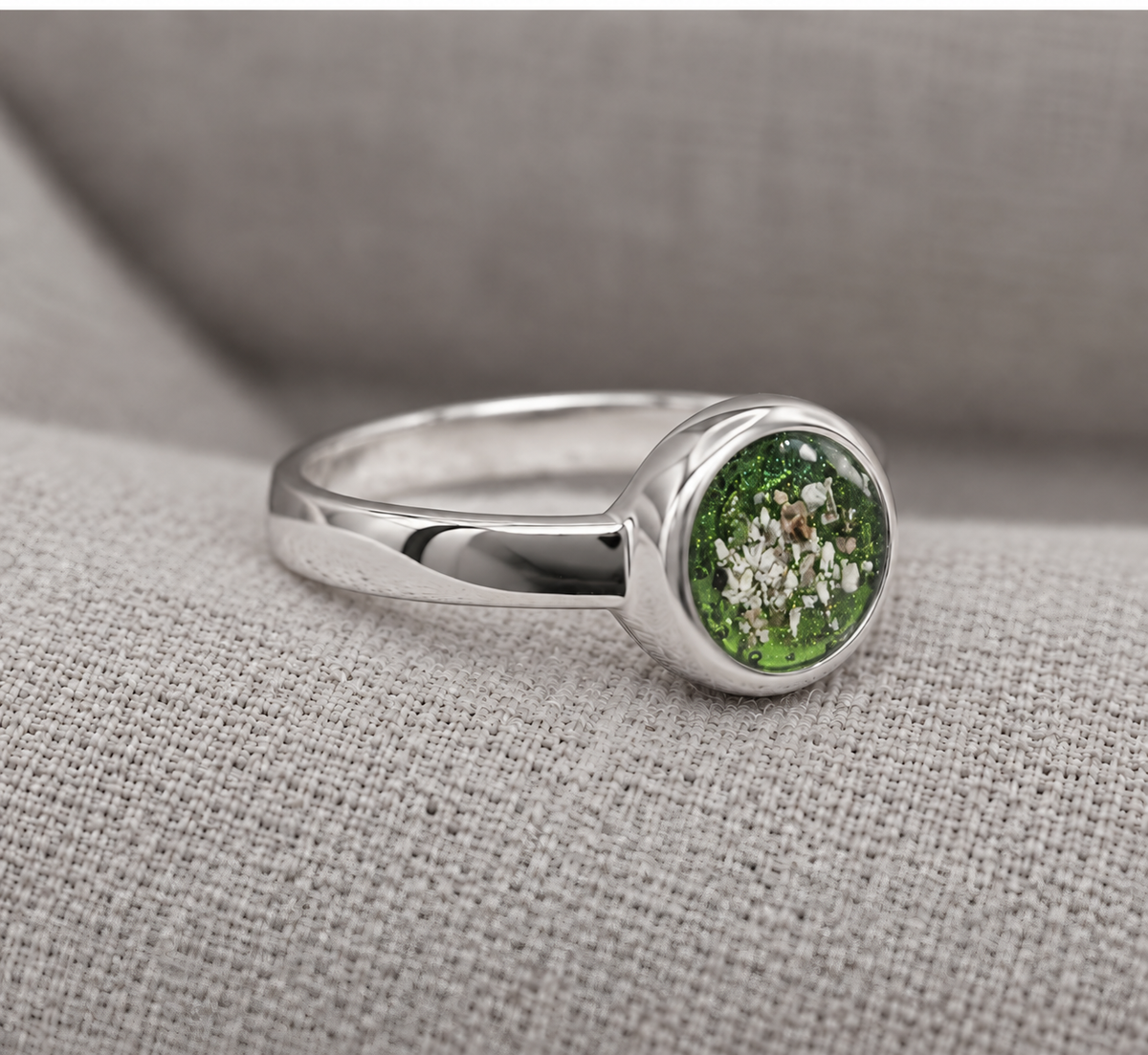 Bague ronde Cendres