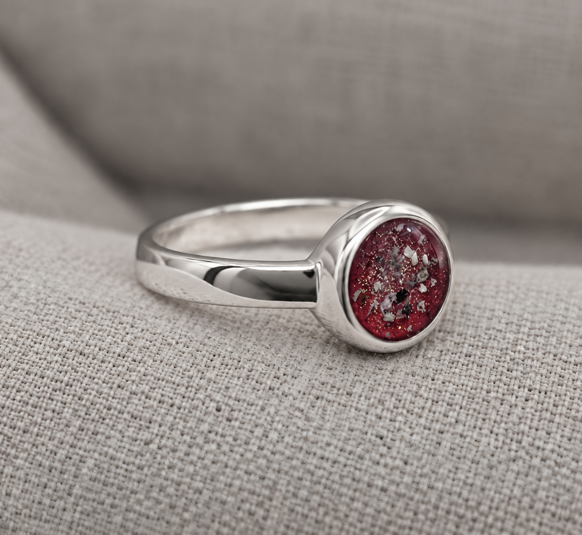 Bague ronde Cendres