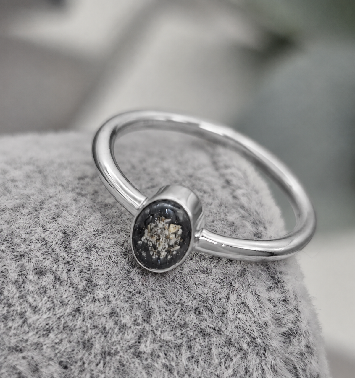 Bague ronde Cendres