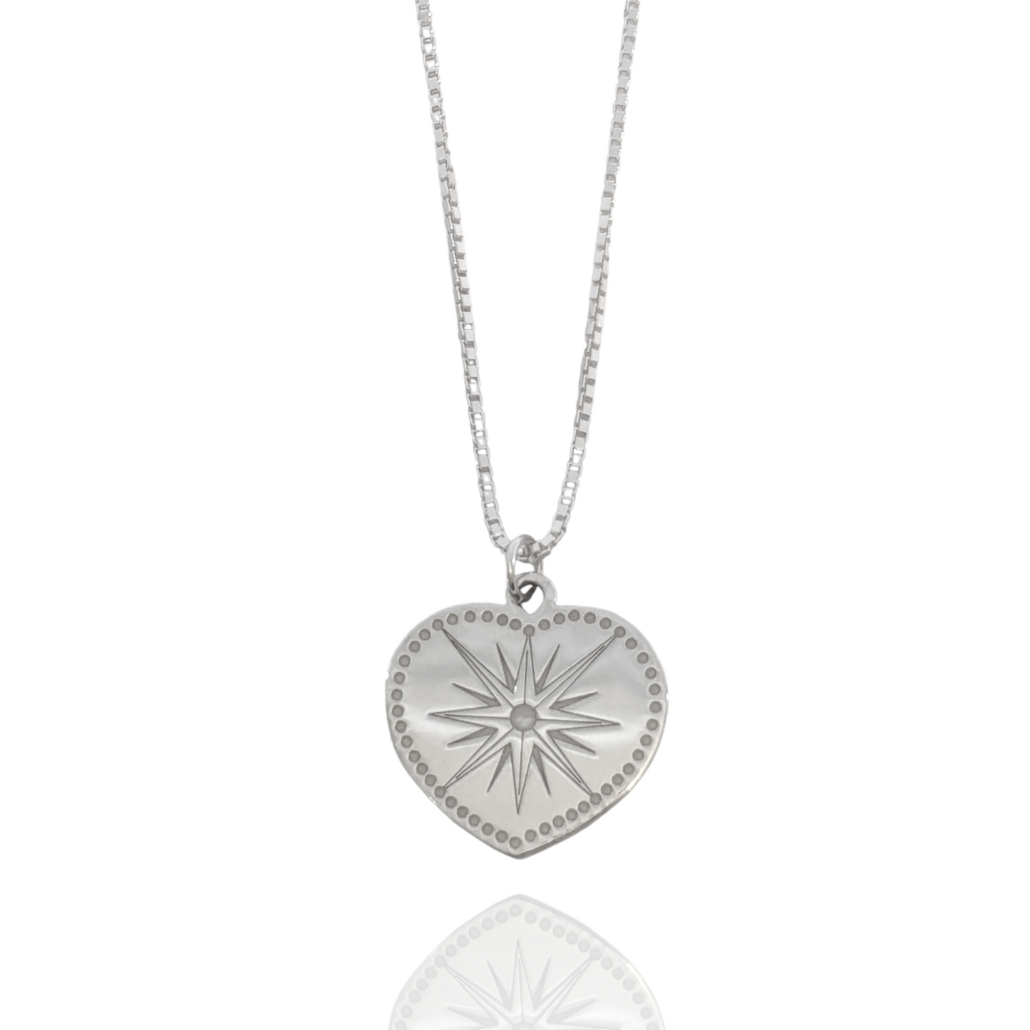 Silver Starburst Necklace